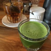 Matcha Americano und Earl Grey  at Corner in Hannover