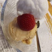 Melon and litchi sorbet at Gangnam in Wavre