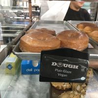 Vegan glaze donut at Dough Doughnuts - Rockefeller in New York City
