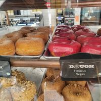 Vegan options at Dough Doughnuts - Rockefeller in New York City