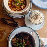 Mapo tofu & Kao fu at JinSun in Mallorca