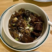 Delicious home-made juicy seitan! This dish was soo good and spring rolls were super crispy. Very friendly and efficient staff, 100% recommend and would visit again!!😁   at JinSun in Mallorca