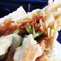 Seitan wrap at Beanos in Folkestone