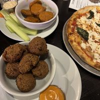 Hush puppies and tenders  at Johnny Rads in Baltimore