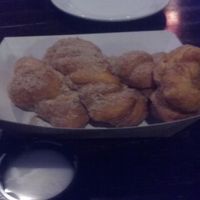 Vegan cinnamon donut twist at Johnny Rads in Baltimore