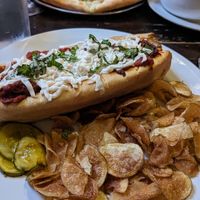 Vegan meatball sub at Johnny Rads in Baltimore