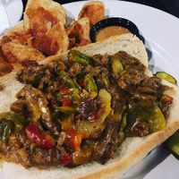 Cheesesteak at Johnny Rads in Baltimore