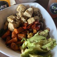 Make you’re own bowl!! Lots of good choices and all delicious.  at Crave Nature's Eatery in Lawrenceville