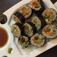 Sushi at TerraZen Centre in Amsterdam