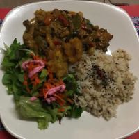 The Jamaican plate  at TerraZen Centre in Amsterdam