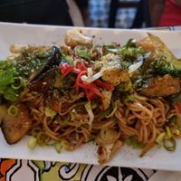 Yaki soba at TerraZen Centre in Amsterdam