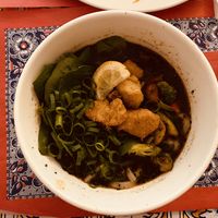 Delicious noodle soup at TerraZen Centre in Amsterdam