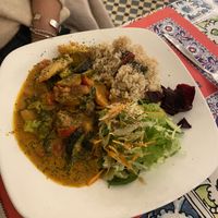 Jamaican plate  at TerraZen Centre in Amsterdam