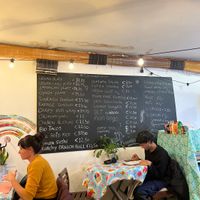 Menu  at TerraZen Centre in Amsterdam