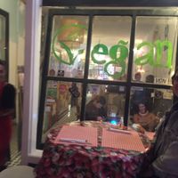 The front window at TerraZen Centre in Amsterdam