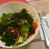 seaweed salad at TerraZen Centre in Amsterdam