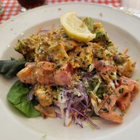 Avocado salat at TerraZen Centre in Amsterdam