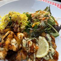 Vegan Plate at TerraZen Centre in Amsterdam