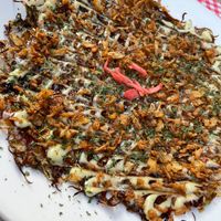 Okonomiyaki at TerraZen Centre in Amsterdam