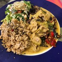 Jamaican plate. at TerraZen Centre in Amsterdam