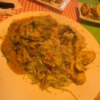 Fried rice and Jamaican plate   at TerraZen Centre in Amsterdam