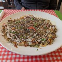 Okonomiyaki at TerraZen Centre in Amsterdam