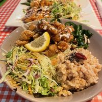 Karaage bowl  at TerraZen Centre in Amsterdam