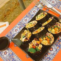 Sushi at TerraZen Centre in Amsterdam