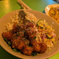 Spicy red bowl at TerraZen Centre in Amsterdam