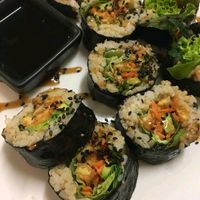 Sushi at TerraZen Centre in Amsterdam