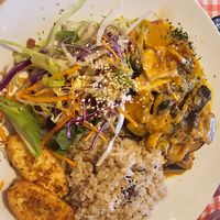 Jamaican plate at TerraZen Centre in Amsterdam