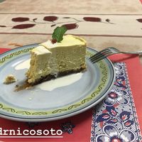 Cheesecake  at TerraZen Centre in Amsterdam