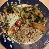 Jamaica plate - very fatty and expensive  at TerraZen Centre in Amsterdam