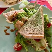 BLT sandwich at TerraZen Centre in Amsterdam