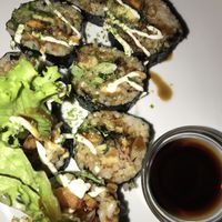 Vegan sushi roll - my favorite 😍 at TerraZen Centre in Amsterdam