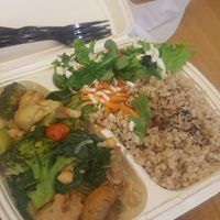 Jamaican dish at TerraZen Centre in Amsterdam