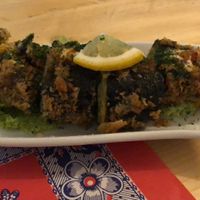 Cheese sticks at TerraZen Centre in Amsterdam