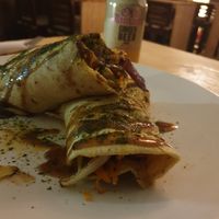 Roti wrap at TerraZen Centre in Amsterdam