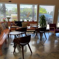 cute interior   at Cup & Crêpe in Everett