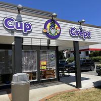 outside   at Cup & Crêpe in Everett