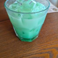 Lime Italian Ice at Cup & Crêpe in Everett