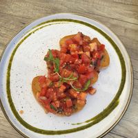 Bruschetta at Herr Puck in Kellenhusen