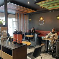 Indoor seating   at Kaffitar - Bankastræti in Reykjavik