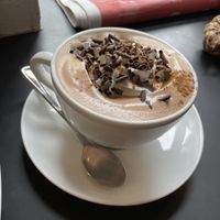 Hot chocolate   at Kaffitar - Bankastræti in Reykjavik