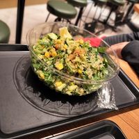 Salad bowl - earth bowl I think it was at Chopped Salad Day Nagoya in Nagoya