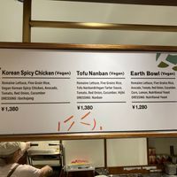 Menu at Chopped Salad Day Nagoya in Nagoya
