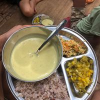 Yummy food at Sadhana Forest Seva Kitchen in Auroville