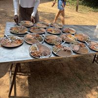   at Sadhana Forest Seva Kitchen in Auroville