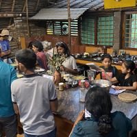 Vegan vibes 100% 💚🌱  at Sadhana Forest Seva Kitchen in Auroville