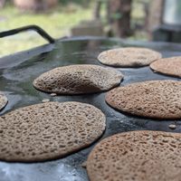 Dosa at Sadhana Forest Seva Kitchen in Auroville